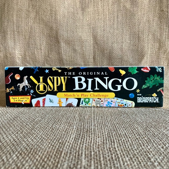 BRIARPATCH I SPY BINGO Match ‘n Play Challenge Game Ages 4 and Up - Picture 7 of 16